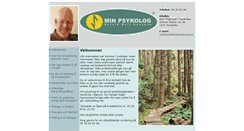 Desktop Screenshot of minpsykolog.no